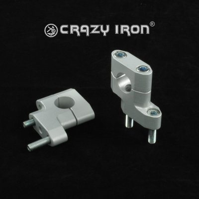 CRAZY IRON 51351 Стойки руля 28мм со смещением, высота 40мм