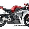 Crazy Iron 1011 Слайдеры для Honda CBR1000RR 2008-2009