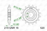 Звезда передняя Afam 21512NR-16 стальная с демпфером