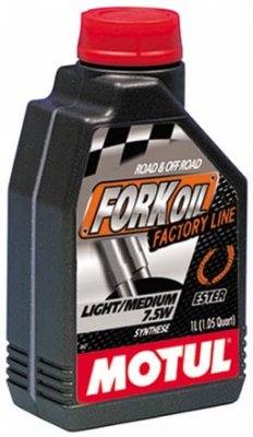 Motul Fork Oil Factory Line 7,5W вилочное масло Light/Medium