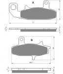 Тормозные колодки AHL FA147-S
