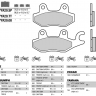 Brembo 07YA2008 колодки тормозные (FDB631)