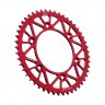 Звезда задняя алюминиевая JTA897.49RED (цвет красный)