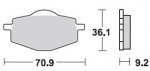 Тормозные колодки Lucas TRW – MCB539SI