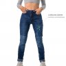Starks Мотоджинсы женские ZENA Slim fit стрейч, синие