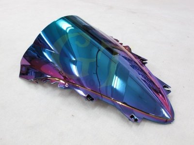 Ветровое стекло LBA для Yamaha YZF-R1 07-08 DoubleBubble Иридий