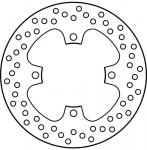 Тормозной диск задний GOLDfren 202-003R