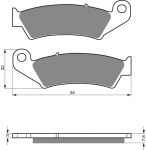 Тормозные колодки для мотоциклов GOLDfren 004 S33