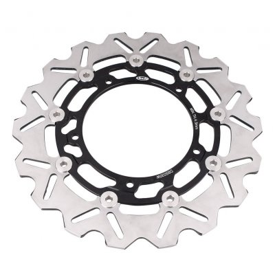 Тормозной диск передний Arashi для Yamaha YZF-R6 FZ6 Fazer S2 MT-03 MT-09 черные