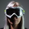 Кроссовые очки (маска) Ariete ADRENALINE PRIMIS PLUS 2021, белые