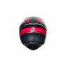 AGV Шлем K-1 E2206 WARMUP BLACK/PINK