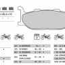 Brembo 07YA2709 колодки тормозные (FDB781)