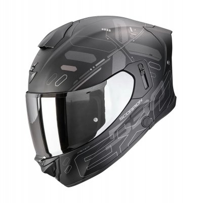 Scorpion Exo Мотошлем EXO-530 AIR FOND Черный матовый/Серый