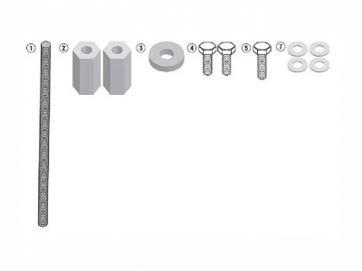 Kappa KN5108KIT Комплект для установки дуг безопасности KN5108OX