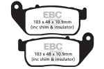 Тормозные колодки полусинтетические EBC FA381V