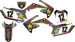 CRAZY IRON Наклейки полный комплект+обтяжка Honda CRF250 10 # CRF450 09-10 ROCKSTAR