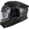 Scorpion Exo Мотошлем EXO-530 AIR FOND Черный/Желтый неон