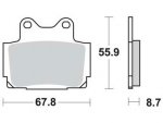 Тормозные колодки Lucas TRW – MCB541