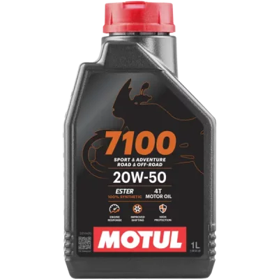 Motul 7100 4T 20W50 (1л) моторное масло для мотоциклов - АКЦИЯ!