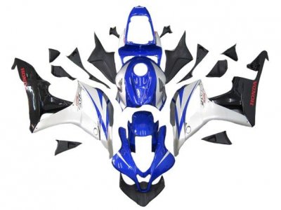 ZXMT Комплект пластика для мотоцикла Honda CBR 600 RR 07-08 Сине-Серебристо-Черный