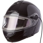 Шлем LS2 FF325 STROBE ELECTRIC SNOW Solid снегоходный черный