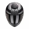 Scorpion Exo Мотошлем EXO-530 AIR HADJI Черный/Серый/Розовый