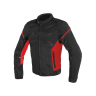 Куртка ткань Dainese AIR FRAME D1 TEX P75 BLK/BLK/RED-FLUO