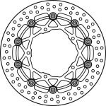 Тормозной диск передний GOLDfren 603-004F