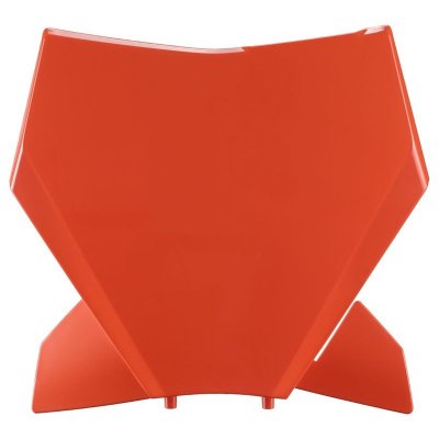 Щиток переднего номера Polisport KTM SX-SX-F-XC-XC-F 2023- оранжевый