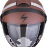 Scorpion Exo Мотошлем CITY II RIVA Коричневый матовый/Серебристый/Карбон