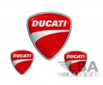 LBA  Наклейки Ducati красные