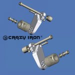 Crazy Iron 1112 Слайдеры для Honda VFR1200F (без автоматического сцепления) 2010-2016