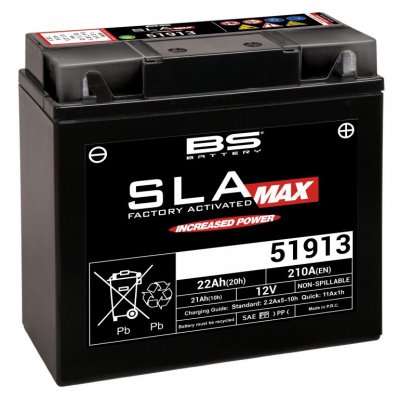 BS-Battery 51913 (FA) Аккумулятор для мотоциклов BMW