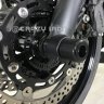 Crazy Iron 4125416 Слайдеры Kawasaki Ninja 650; Z650 2017- в ось переднего колеса