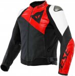 Dainese Куртка кожаная SPORTIVA 25A BLK-MATT/LAVA-RED/WHT