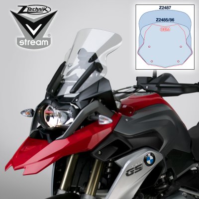 ZTechnik Ветровое стекло R1200GS (39.3см) Z2486