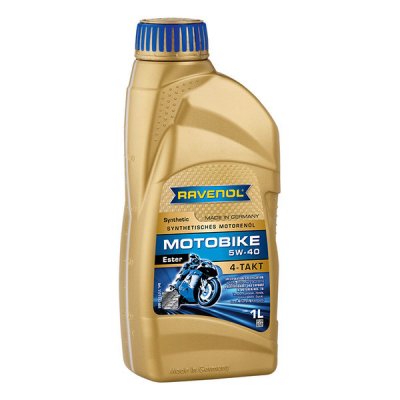 Моторное масло Ravenol Motobike 4-T Ester SAE 5W-40 (1л)