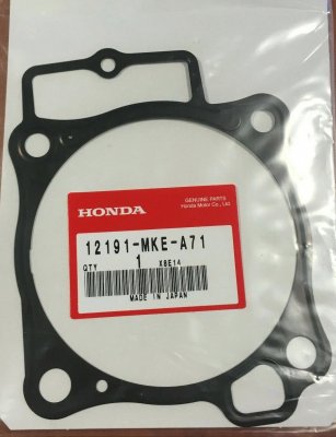Прокладка под цилиндр Honda OEM 12191-MKE-A71 для CRF450R 19-23