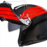 AGV Шлем SPORTMODULAR STRIPES CARBON/RED