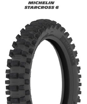 Моторезина Michelin Starcross 6 MEDIUM SOFT 80/100 -21 51M TT Front NHS