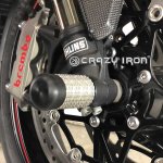 Crazy Iron 7010415 Пеги в ось переднего колеса Triumph SPEED TRIPLE 1050 S/R/RS 11-