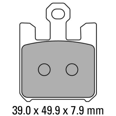 FDB2164ST Ferodo тормозные колодки