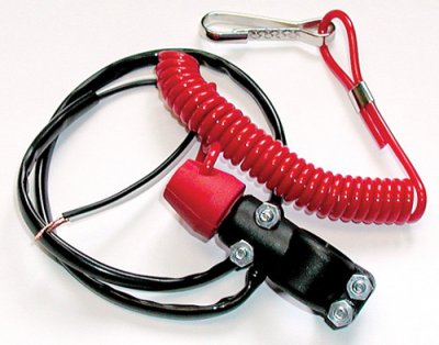 Emgo 46-50412 Выключатель зажигания с тросом (KILL SWITCH)