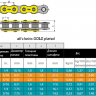 Цепь Regina 428EBORO-118 звен.