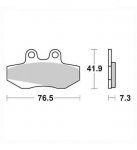 Brembo 07GR1406 колодки тормозные (FDB706)