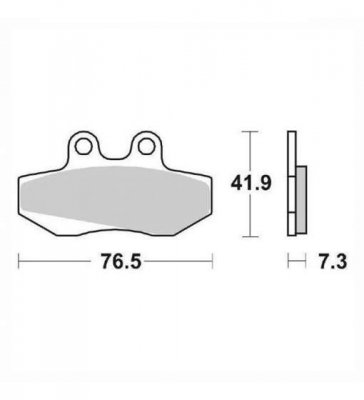 Brembo 07GR1406 колодки тормозные (FDB706)