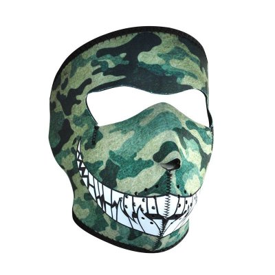 Zan Маска Camo With Teeth