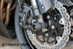 Crazy Iron 4155 Слайдеры Kawasaki Z900 в ось переднего колеса