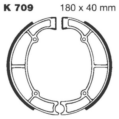 EBC Тормозные накладки K709