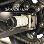Crazy Iron 301014 Пеги в ось заднего колеса Yamaha YZF-R1 04-14